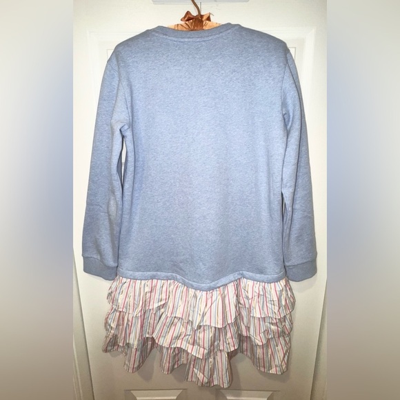 Vineyard Vines Girls Sweatshirt Dress in Calm Water Heather Size XL (16) kids. - Picture 3 of 9